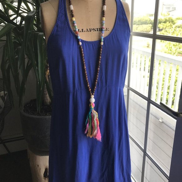 Royal Blue CAbi Racerback Dress - Picture 1 of 4